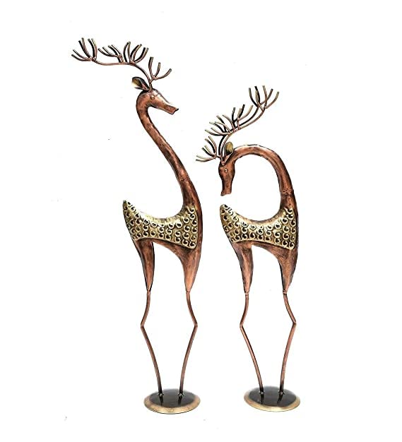 The Table Decor Deer Set of 2 (S2)