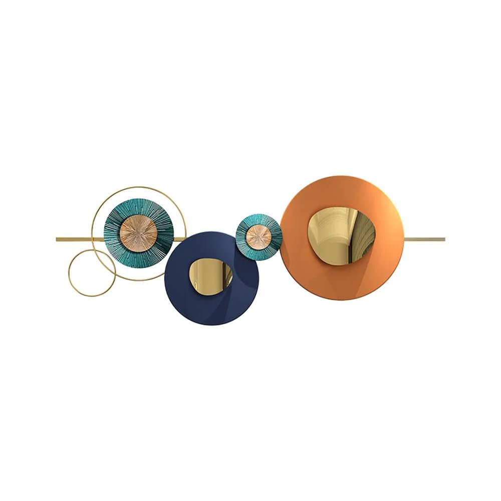 The Modern Luxury Iron Achma Round Plates Decor Wall Art