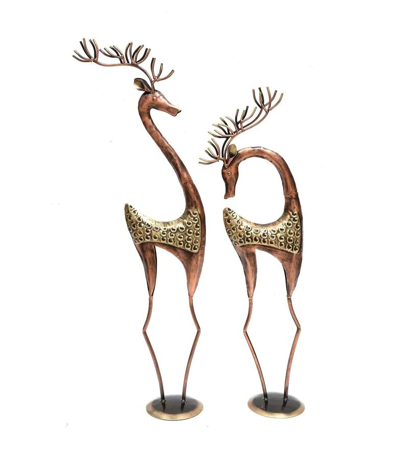 The Table Decor Deer Set of 2 (S2)