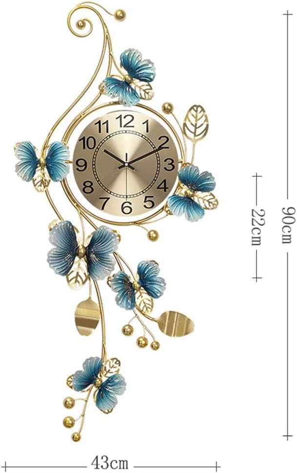 The Metal Crafted World Large Metal Clock