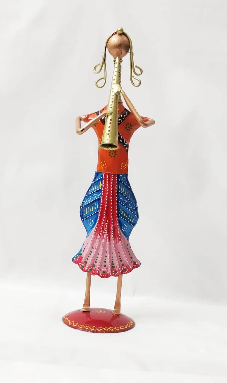 The Iron Tribal Musician Lady Doll (Set of 3)
