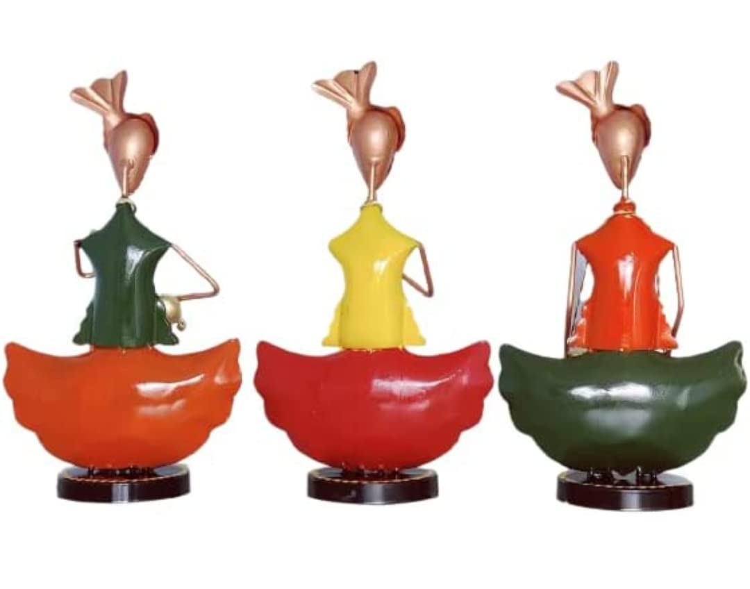 The Multicolour Wrought Iron Human Figurine 3 S