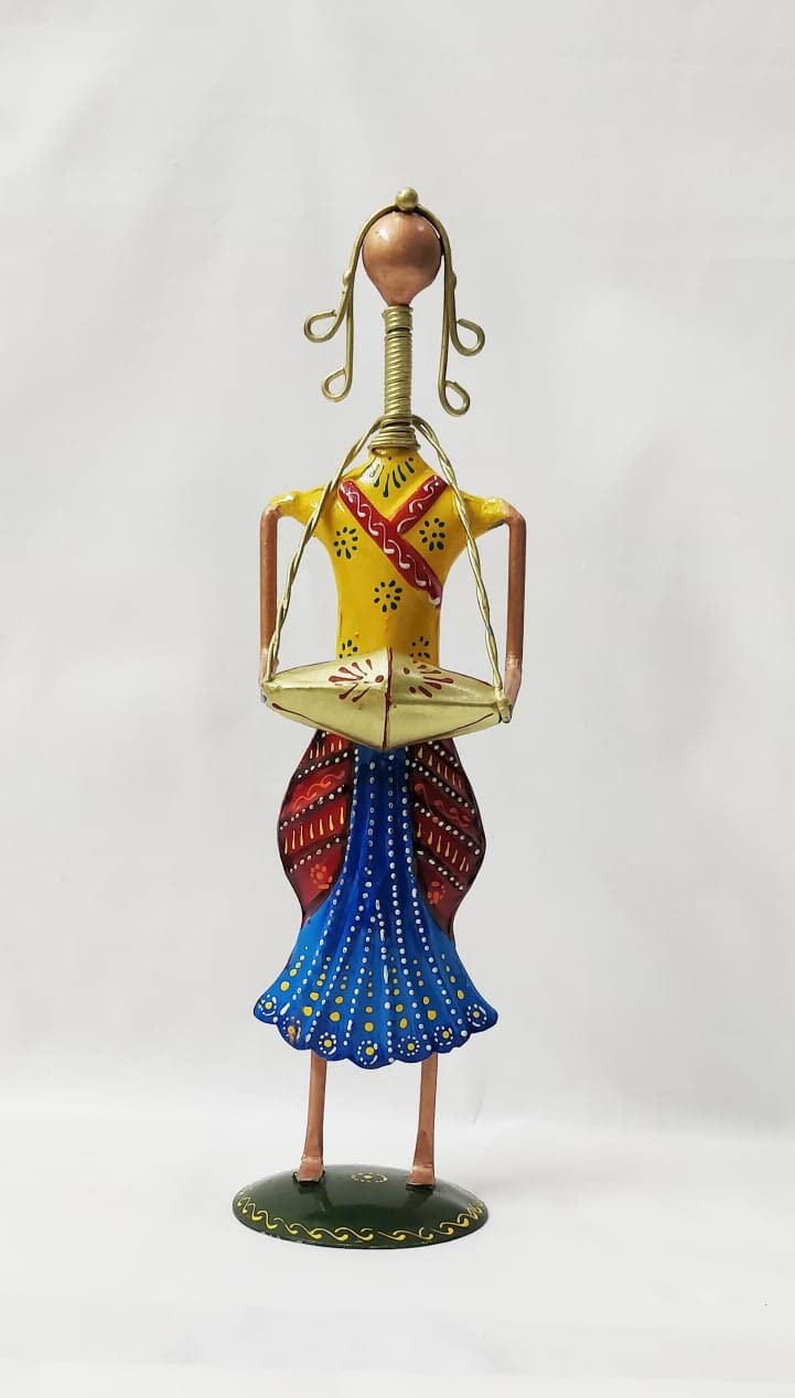 The Iron Tribal Musician Lady Doll (Set of 3)