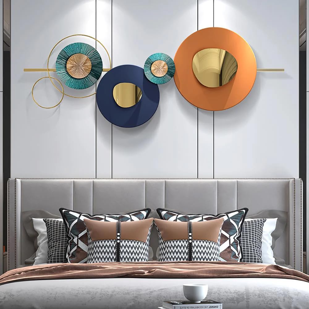 The Modern Luxury Iron Achma Round Plates Decor Wall Art