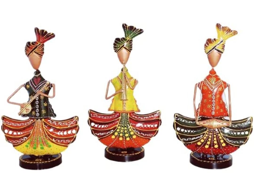 The Multicolour Wrought Iron Human Figurine 3 S