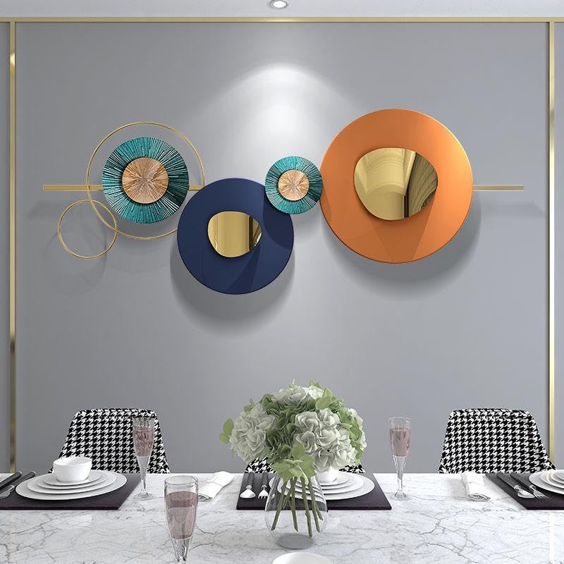 The Modern Luxury Iron Achma Round Plates Decor Wall Art