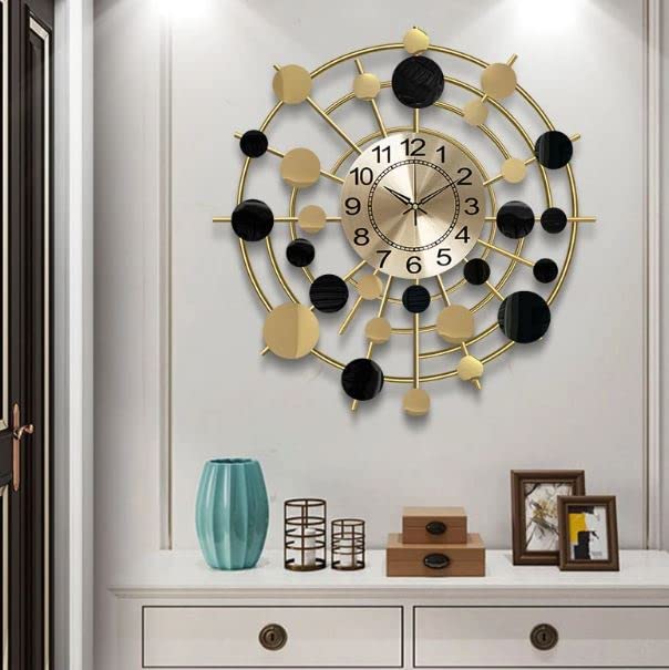 Analog Iron Metal Hanging Wall Clock