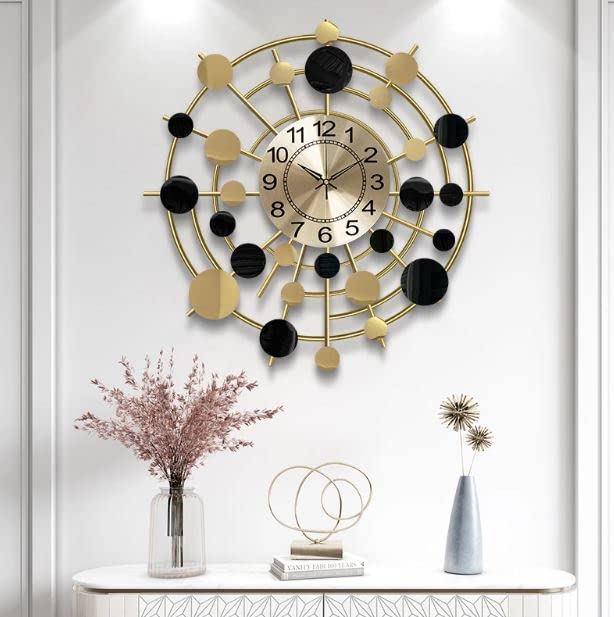Analog Iron Metal Hanging Wall Clock