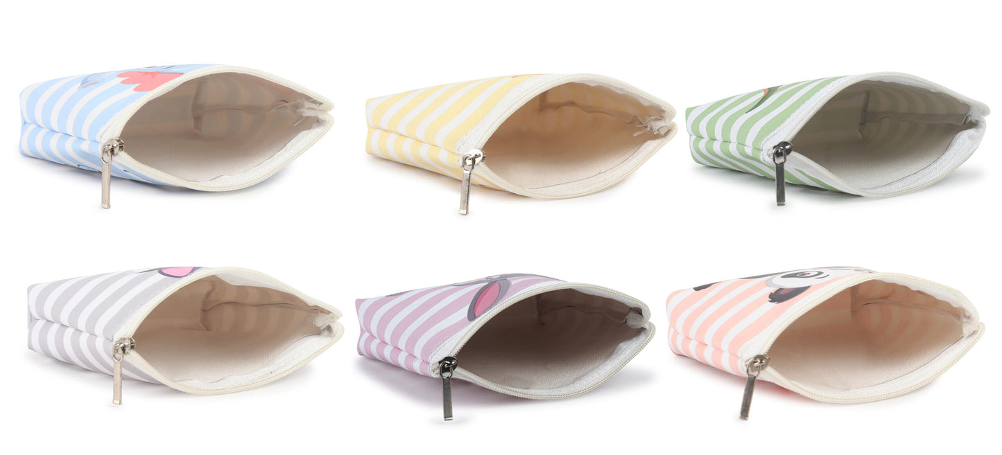 Cartoon-Printed Coin Pouch