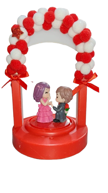 Romantic Proposal Couple Showpiece