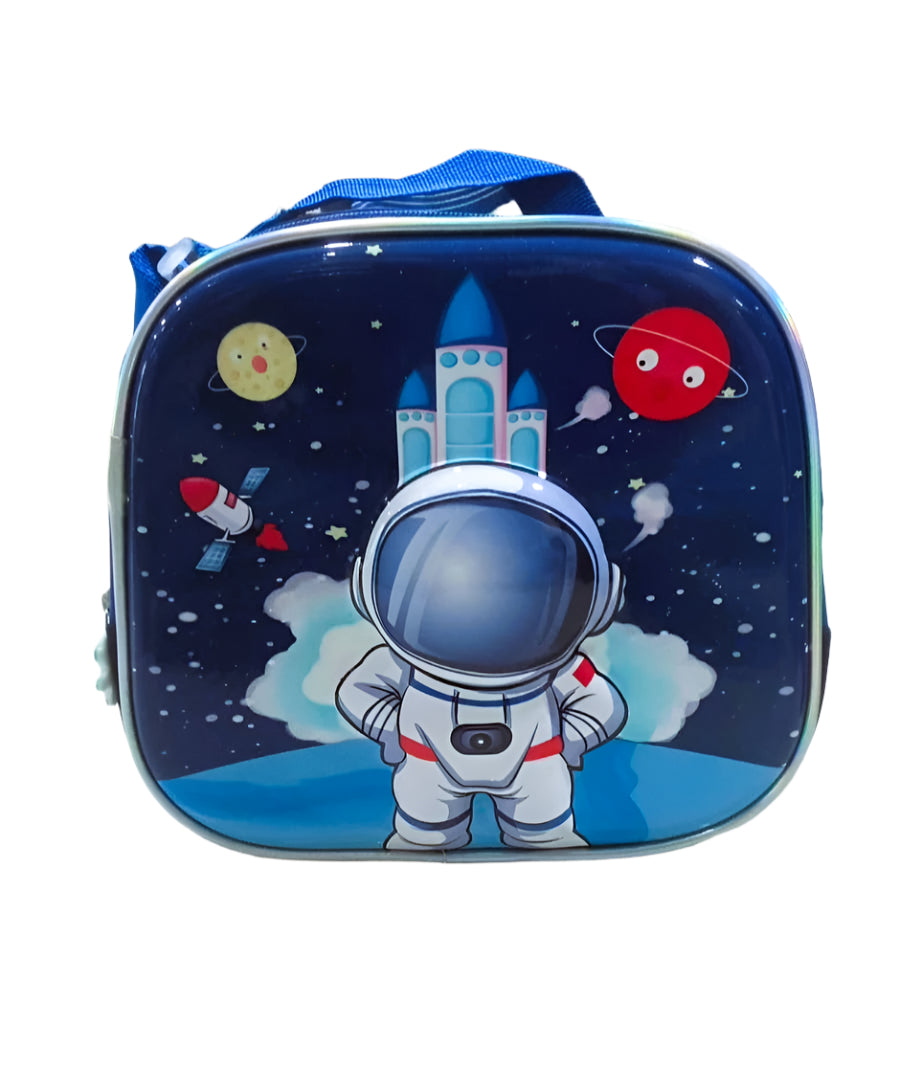 Astronaut-Themed Hardshell Bag Combo – 3-in-1 Set for Kids