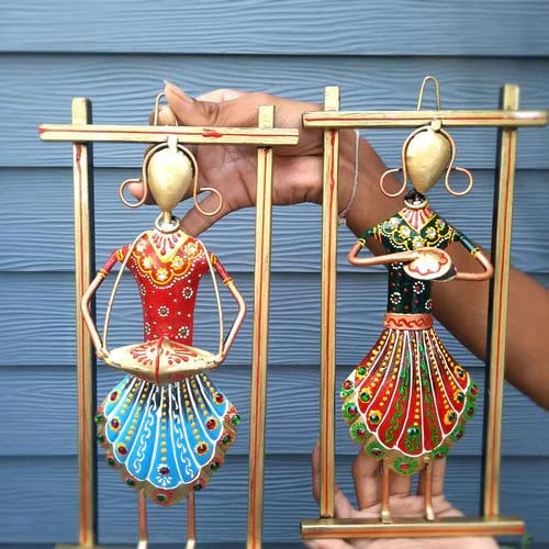 Wall Hanging Panjabi Doll Musicians Decorative wall decor