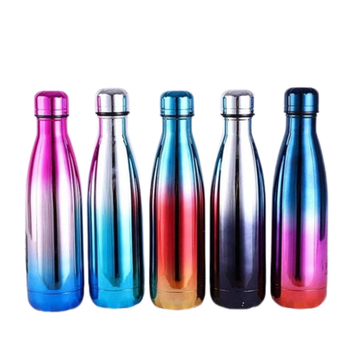 Multicolored Stainless Steel Vacuum Flask Bottle