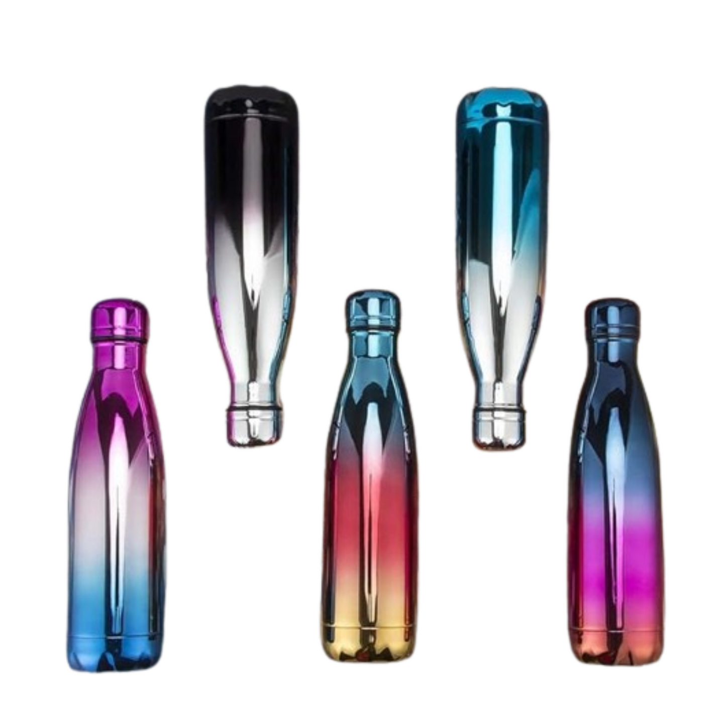 Multicolored Stainless Steel Vacuum Flask Bottle