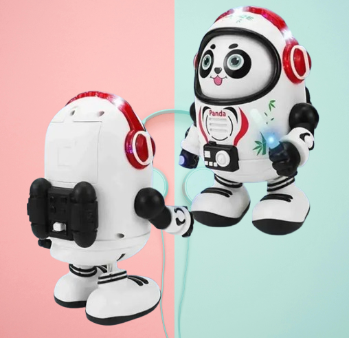 Dancing Panda Robot Toy – Interactive Light & Sound Fun for Kids!