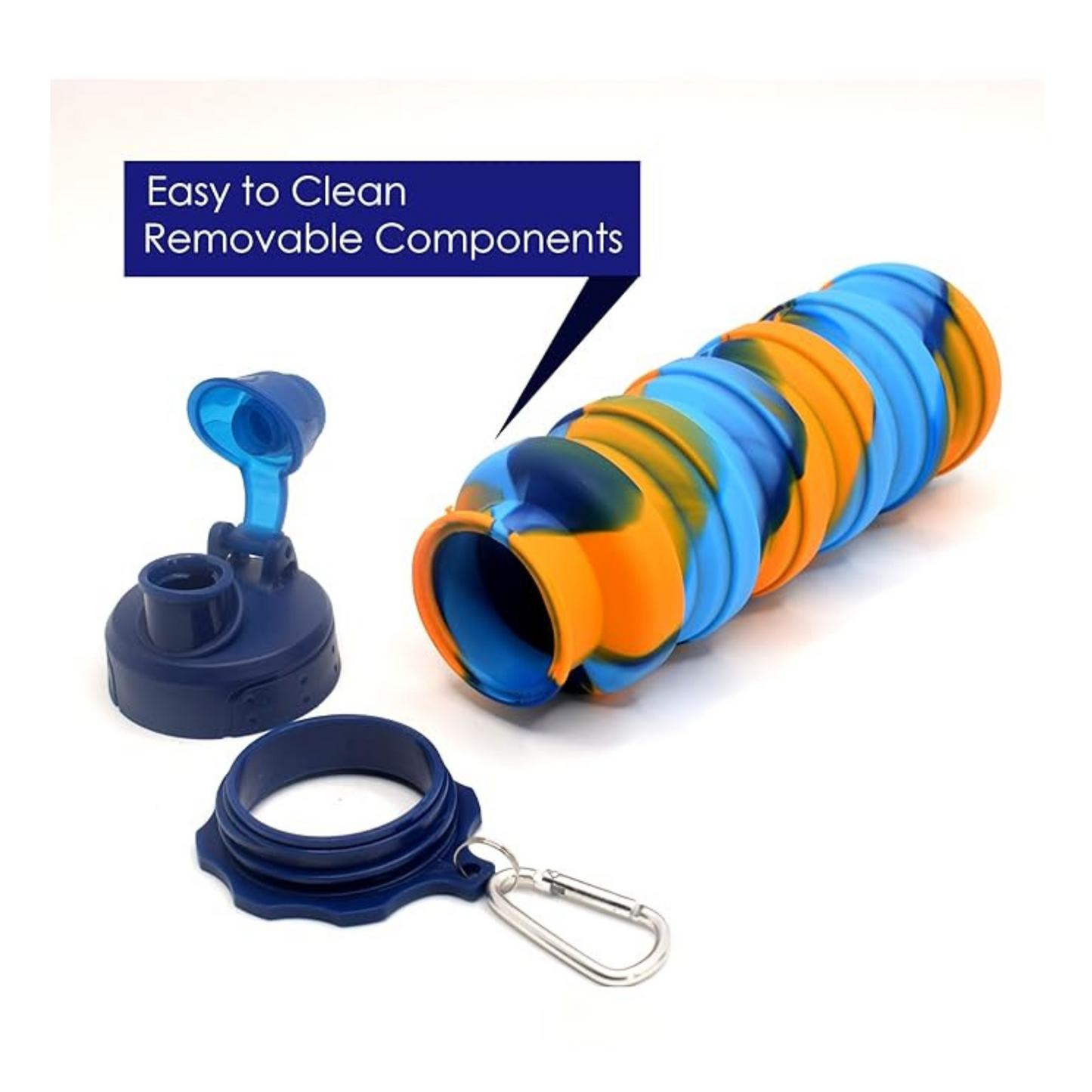Silicone foldable Water bottle