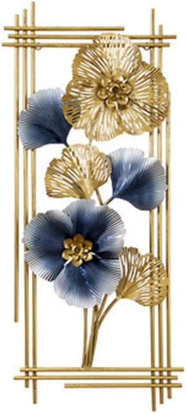 The Twin Frame Floral Metal Wall Hanging Art