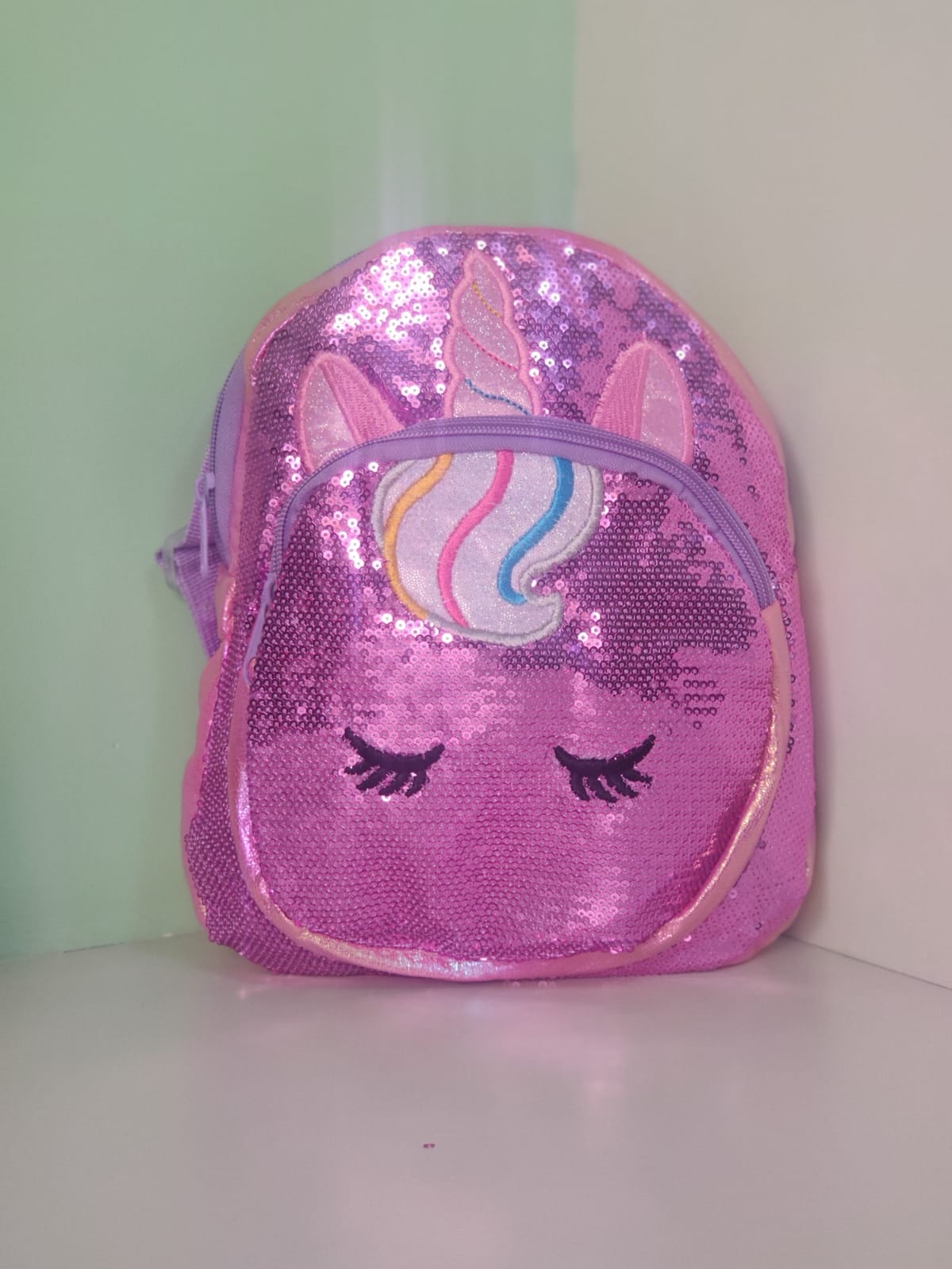 sequence pink color bag Agiftshop
