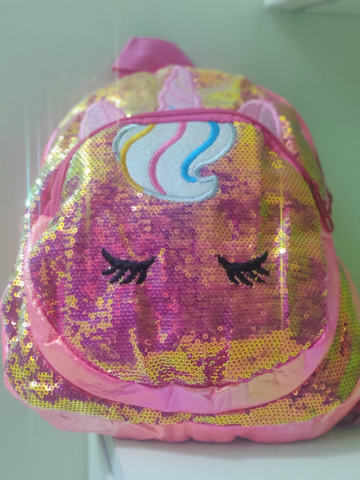sequence pink color bag Agiftshop