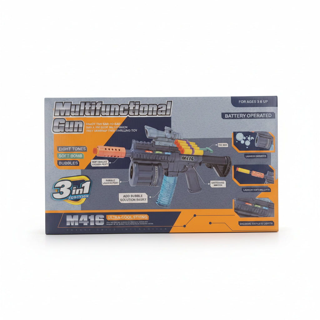 Multifunctional Toy Gun - 3 in 1