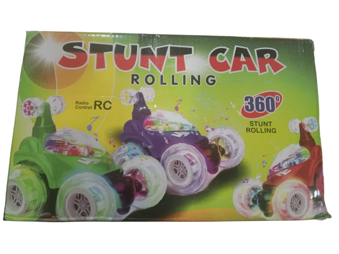 Big Size 360-Degree Rotating Stunt Toy Car