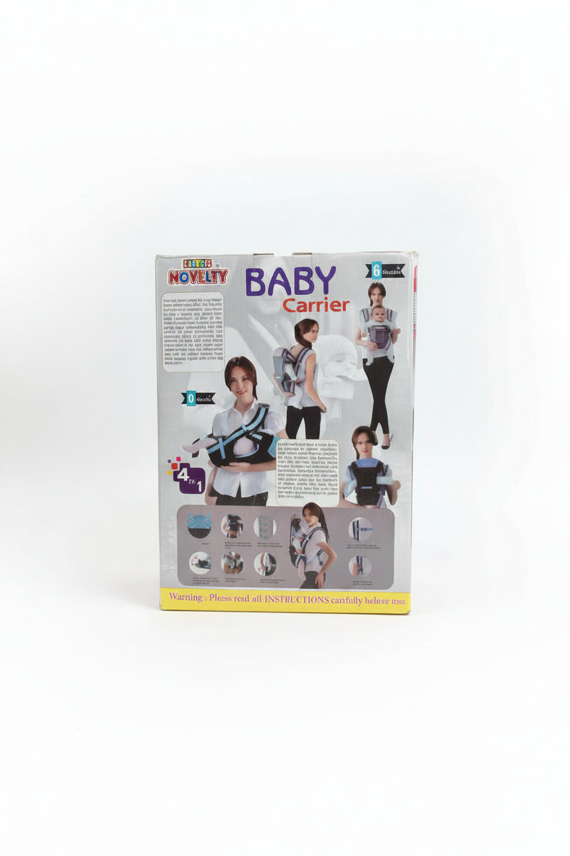 Baby Carrier with 4 Carry Positions