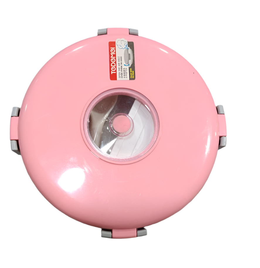Tedemei Round Steel Lunch Box