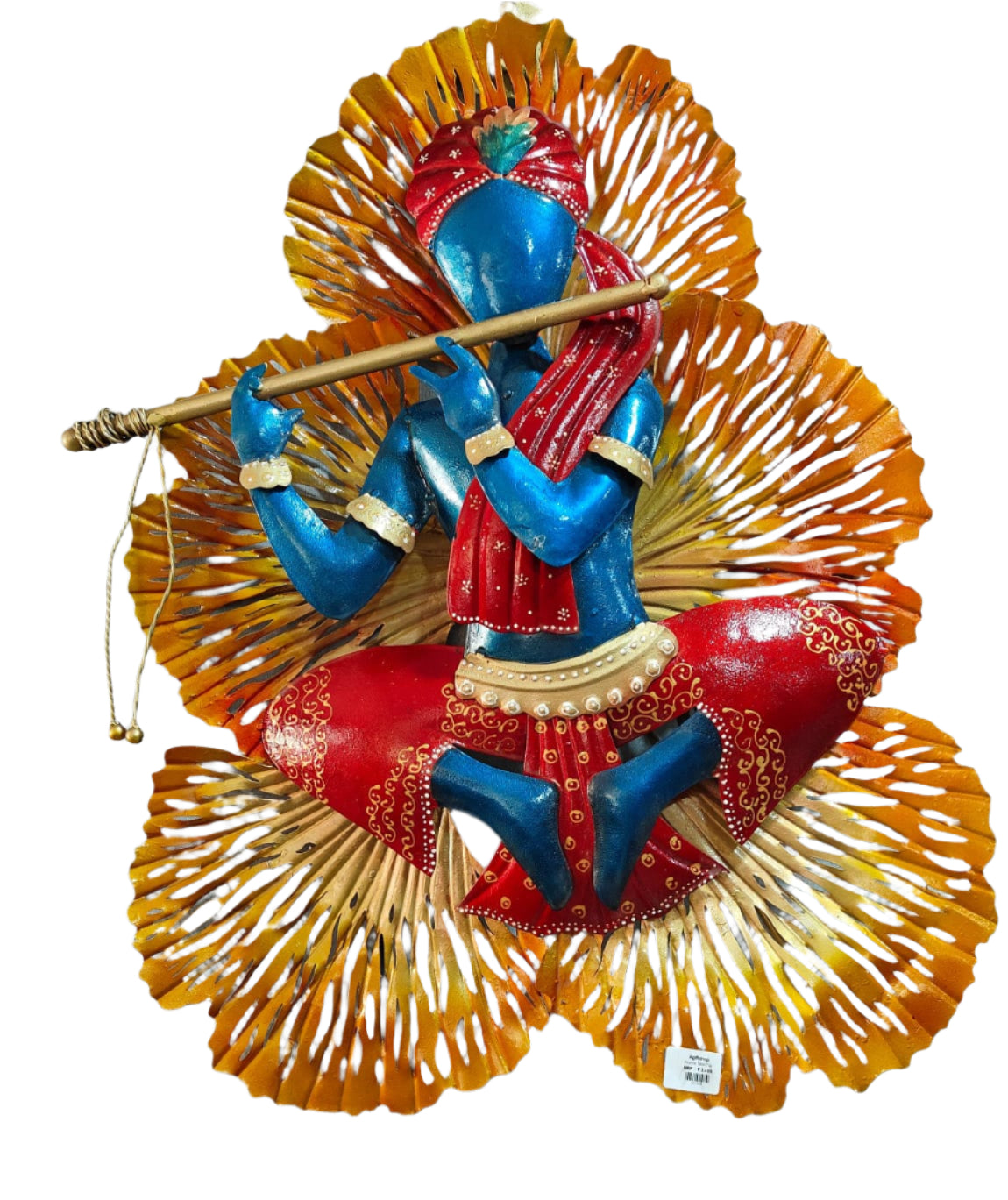 Krishna Metal Wall Decore