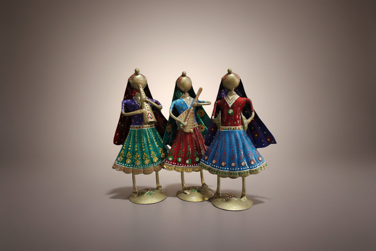 Musician Small Doll Set of 3