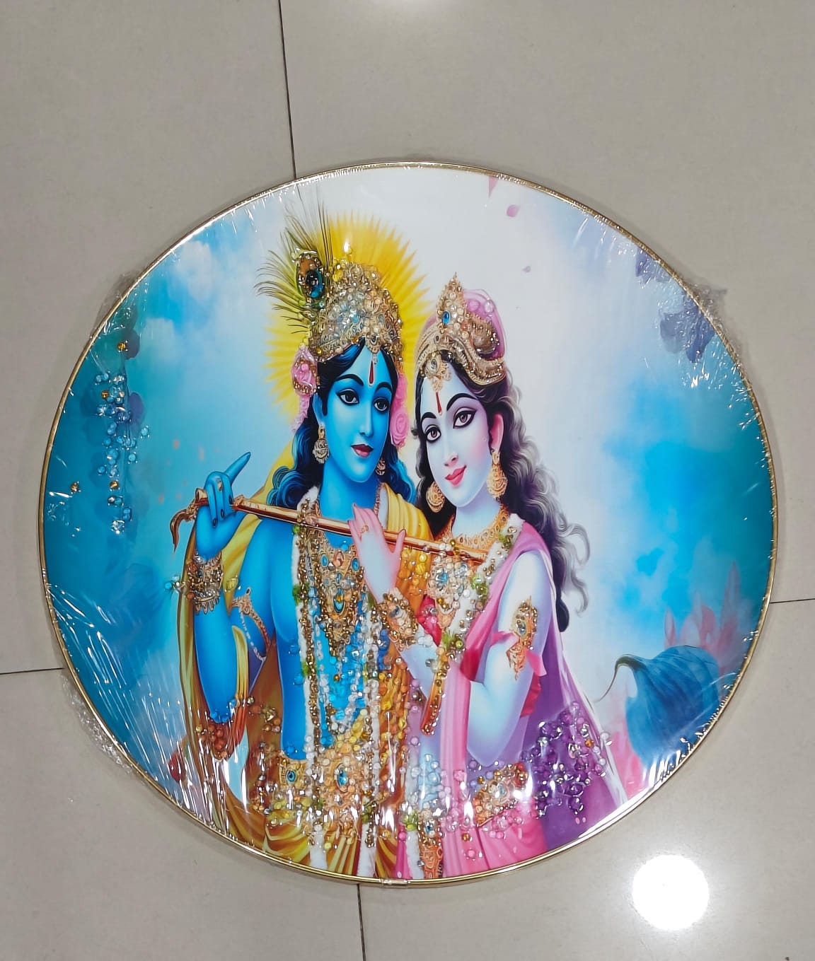 Radha Krishna decorative Wall Décor