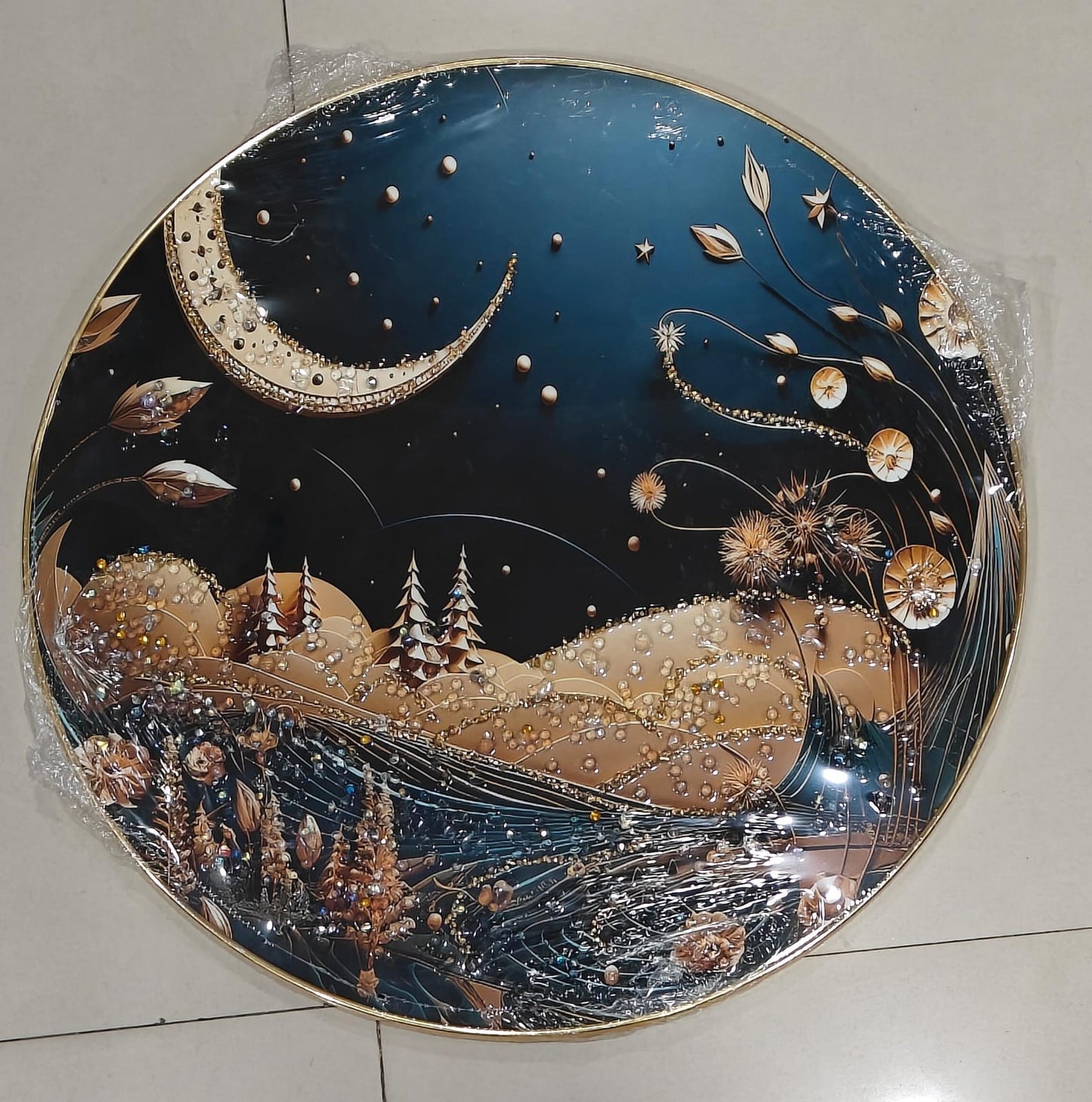 Moonlight Landscape Scenery Wall Decor