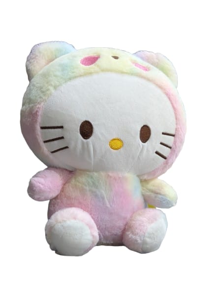 Sanrio Kitty Plush Doll – 30 cm (Pastel Edition)