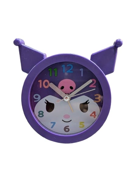 Kuromi Battery Operated Alarm Clock