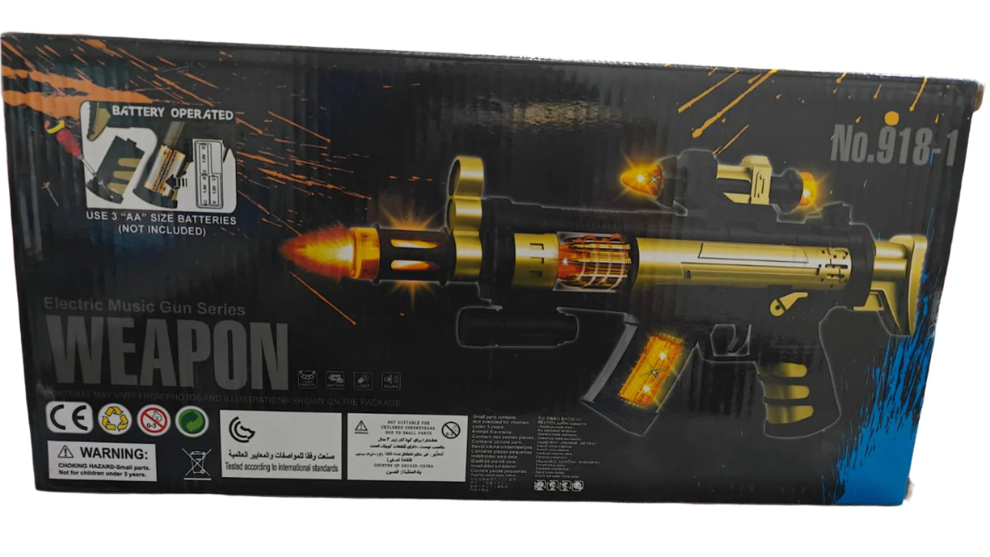 Electric Music Gun Weapon