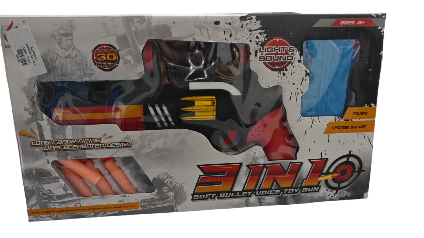 Soft Bullet Voice Toy Gun