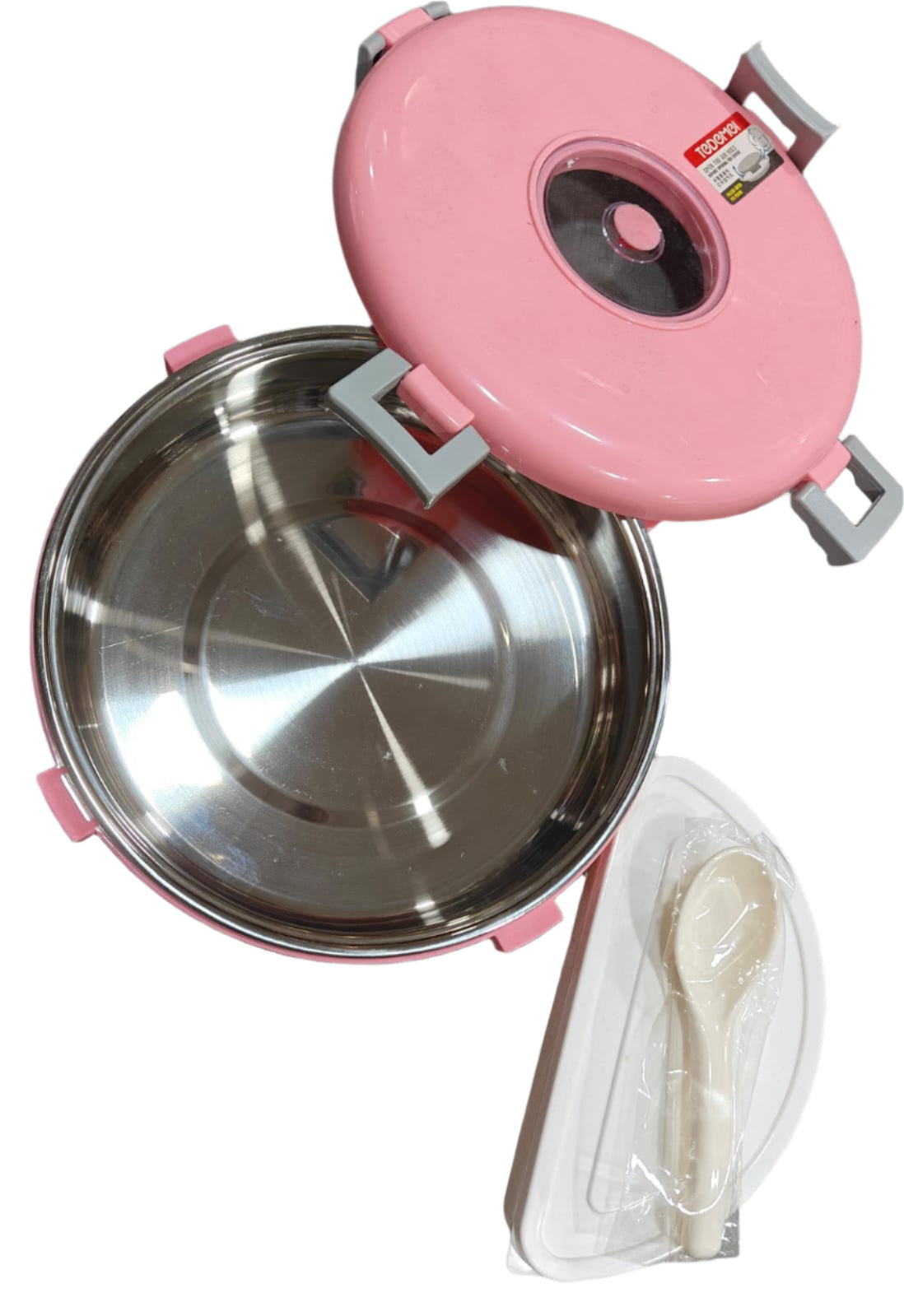 Tedemei Round Steel Lunch Box
