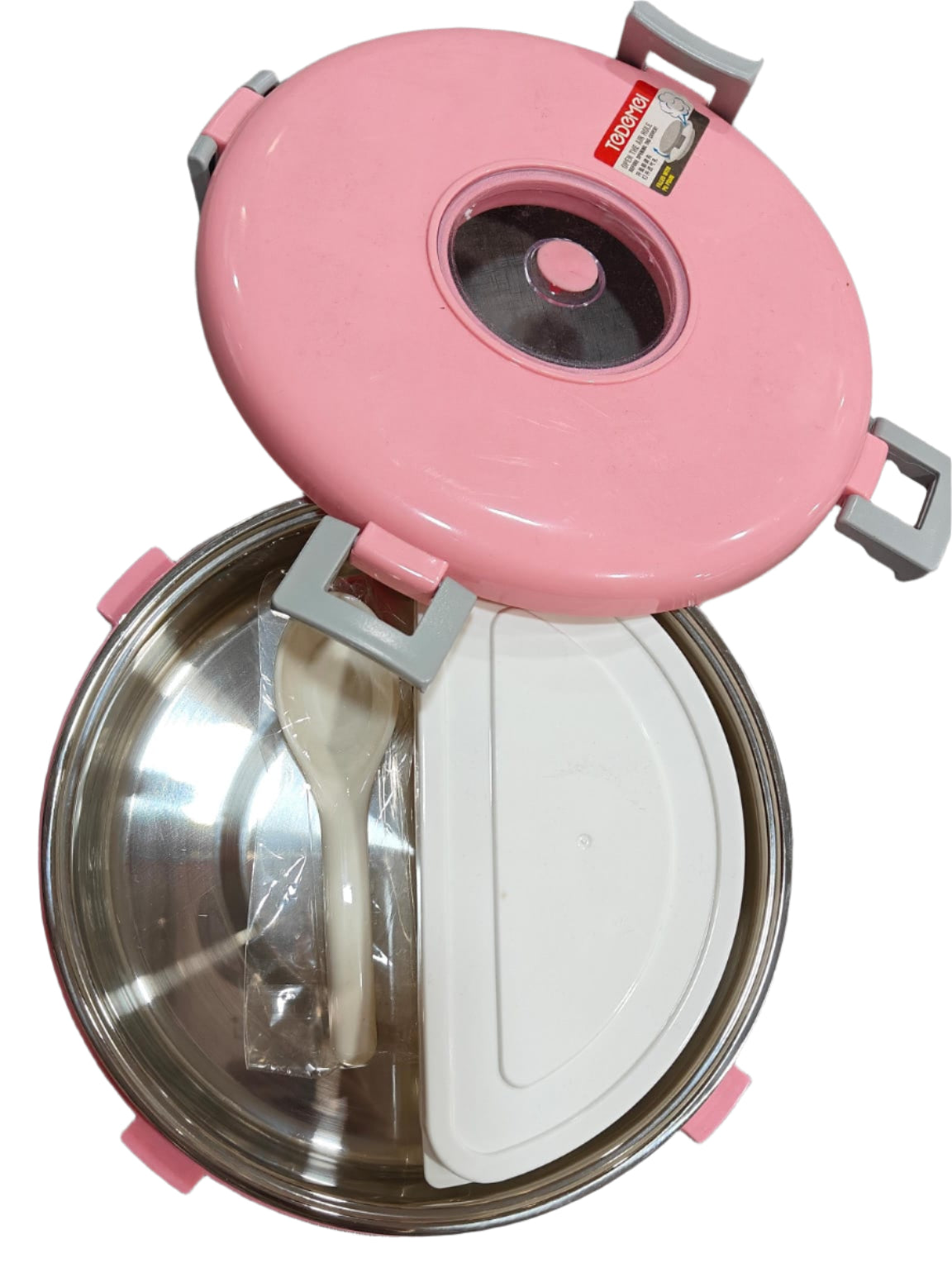 Tedemei Round Steel Lunch Box