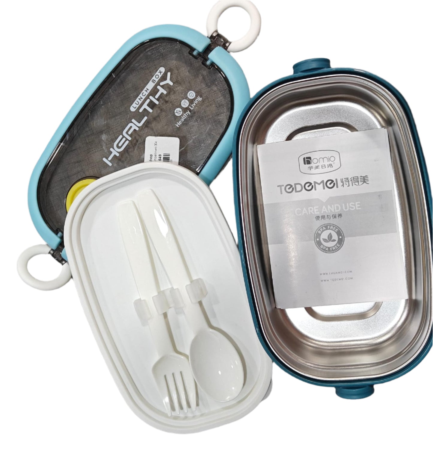 Tedemei Single compartment Steel Lunch Box