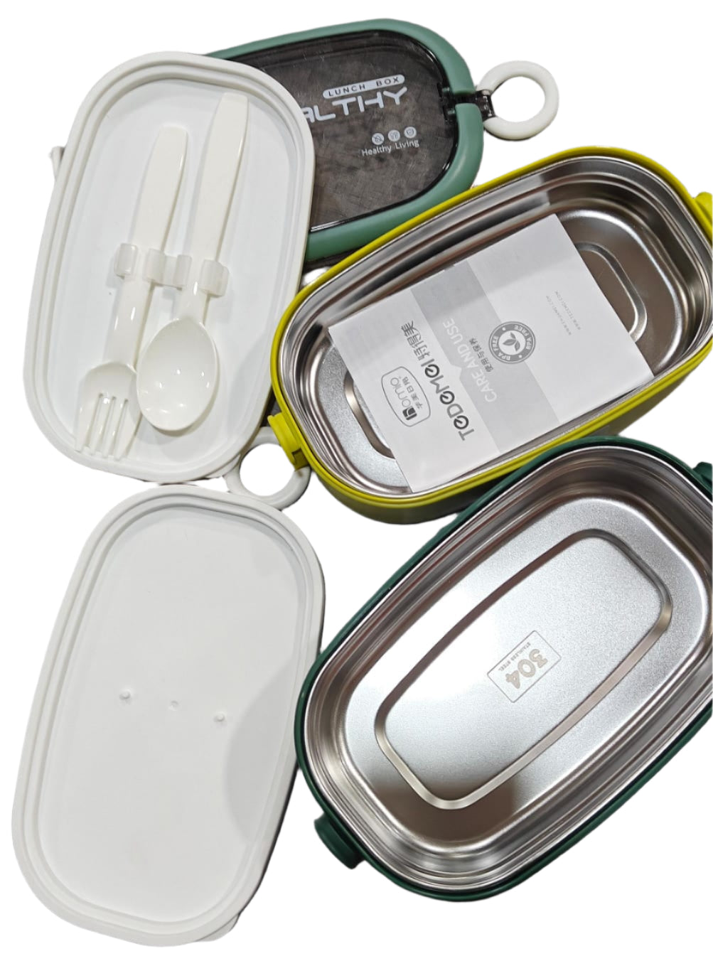 tedemei Double story Stainless Steel Lunchbox