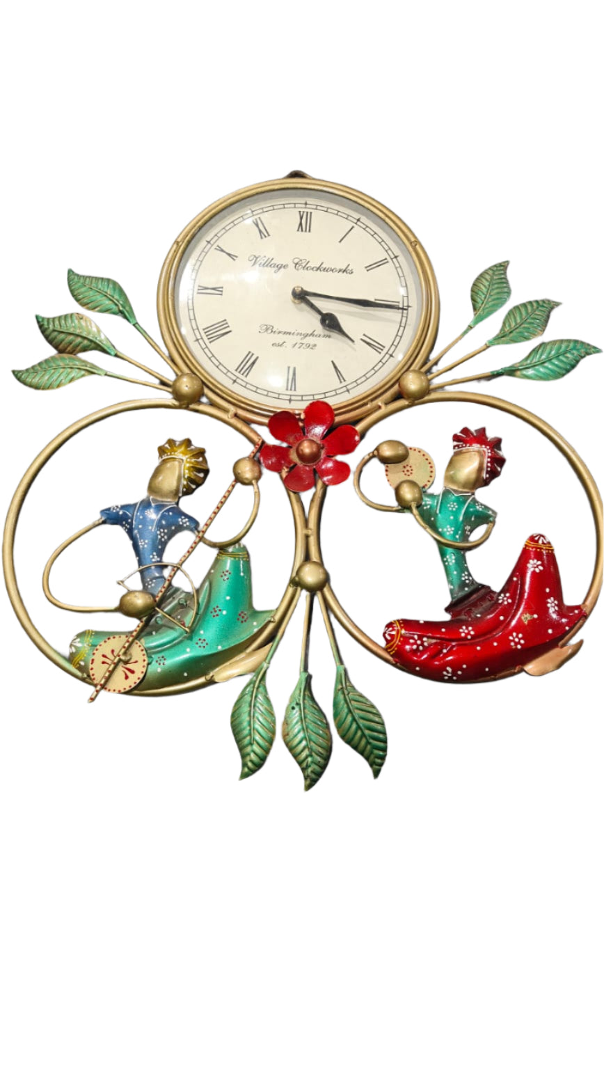 Wall Clock With Musical Figures