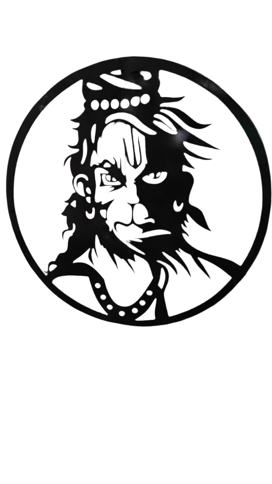 Hanuman Wall Decor Metal Figurers