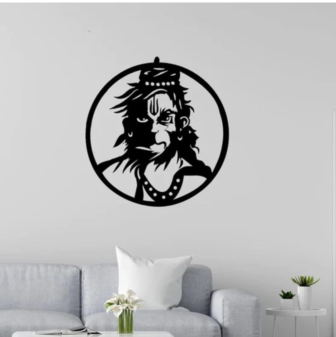 Hanuman Wall Decor Metal Figurers