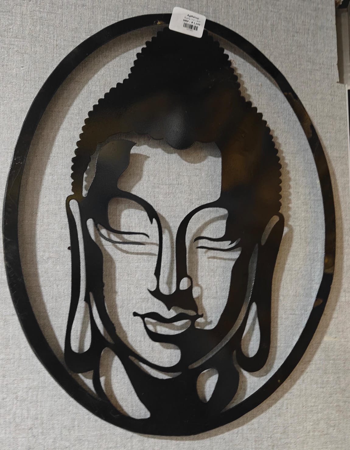 Buddha Black Iron