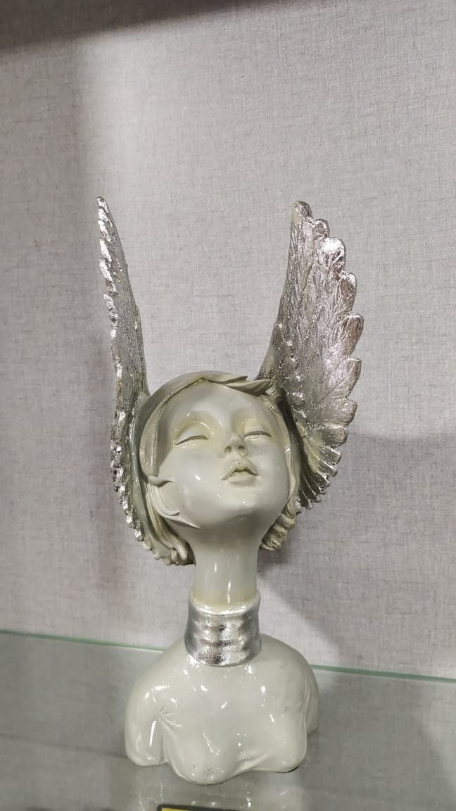Roman Angel Resin Figurine