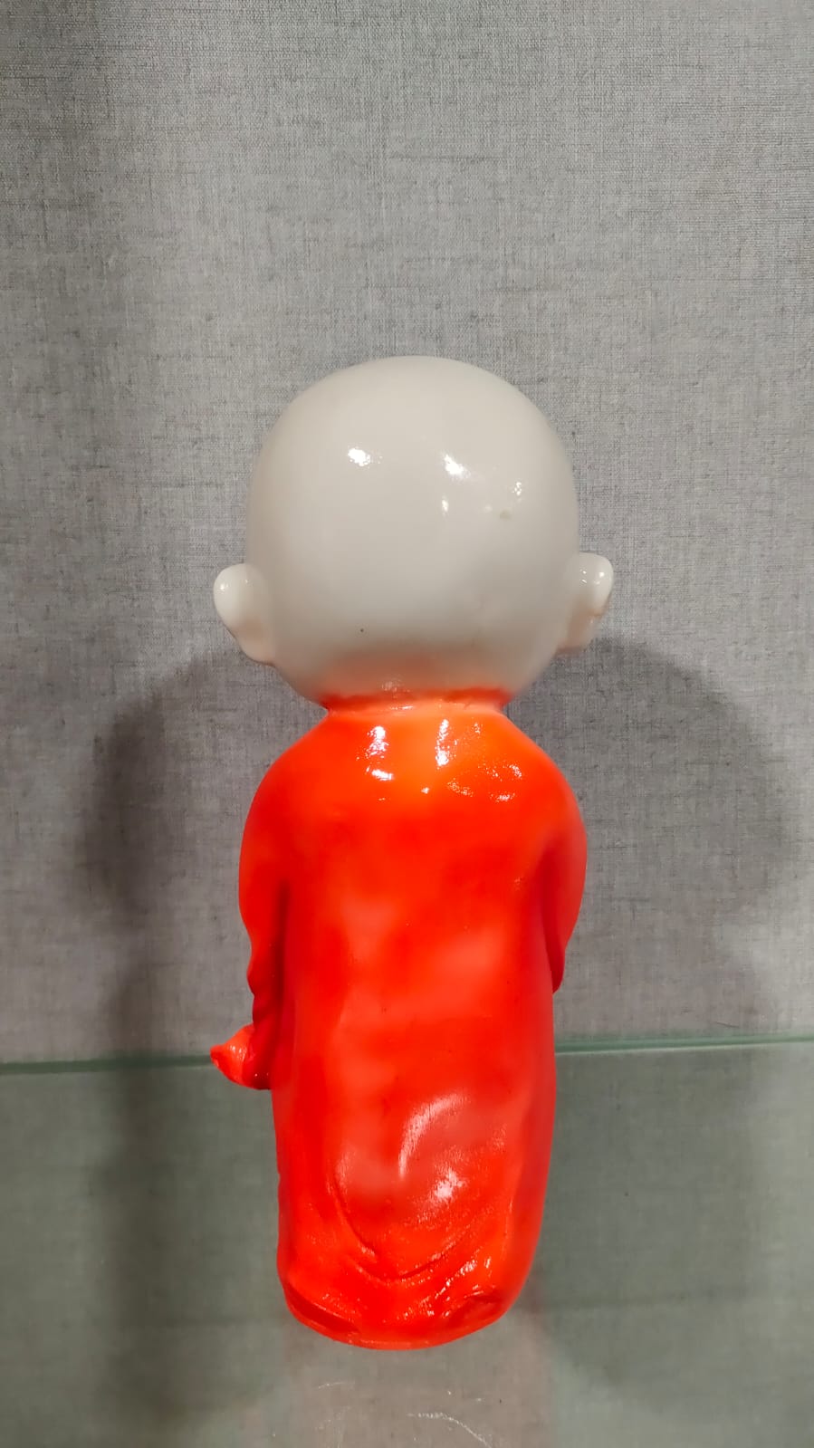 Baby Praying Monk Resin Showpiece