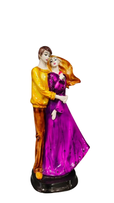 Couple Romantic Resin Showpiece