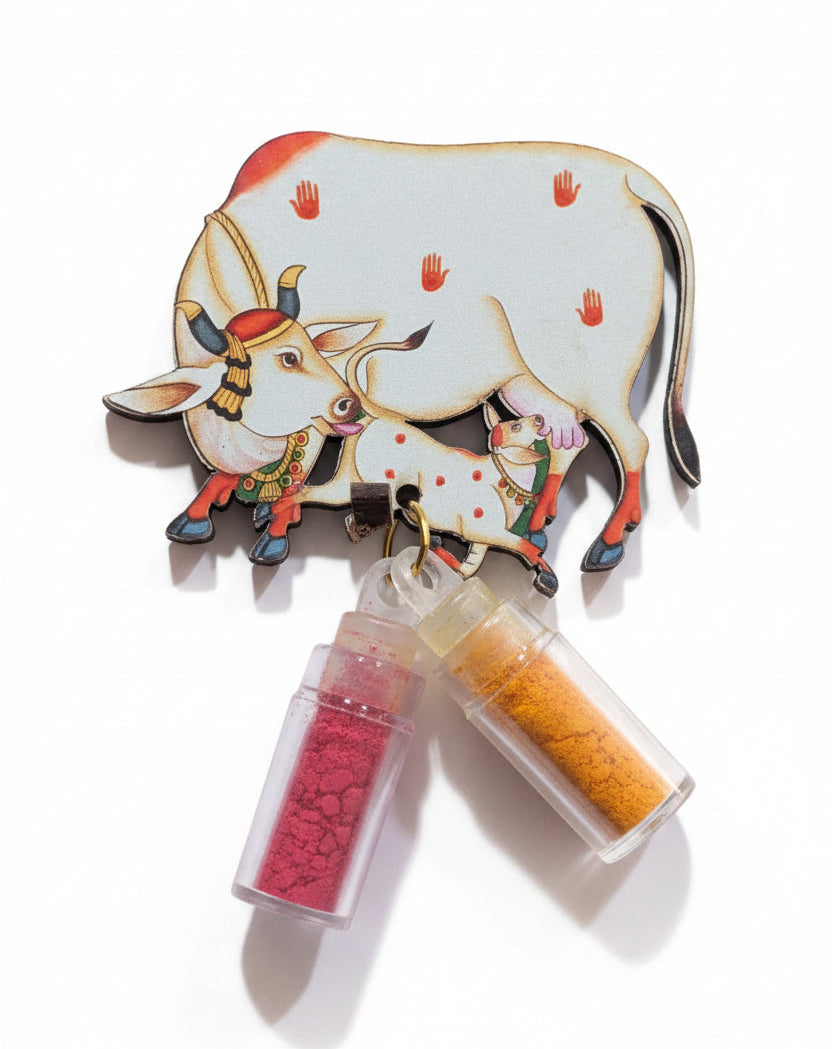 cow haldi kumkum