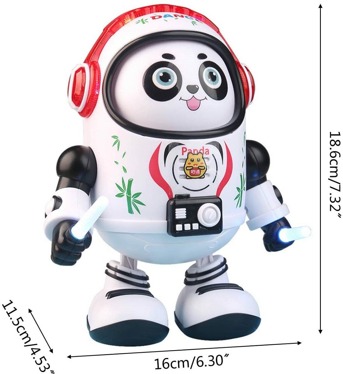 Dancing Panda Robot Toy – Interactive Light & Sound Fun for Kids!