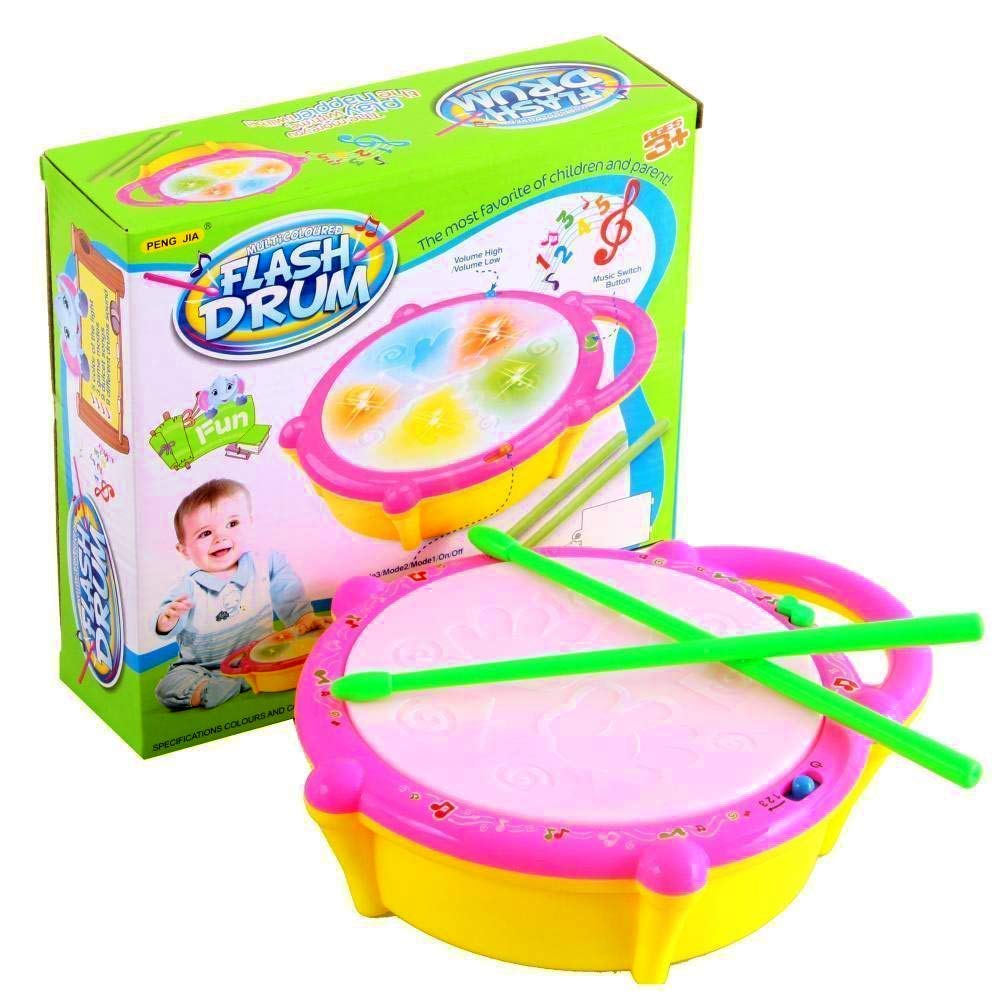Interactive Musical Drum – Lights, Sounds & Fun for Kids!