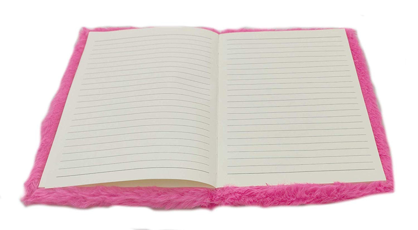 Unicorn Soft Fur Diary